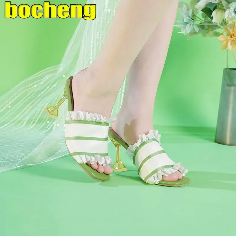 Mermaid Melody Pichi Pichi Pitch Hanon Hosho Nanami Lucia Toin Rina Boots Heels Cosplay Shoes Universal Accessories