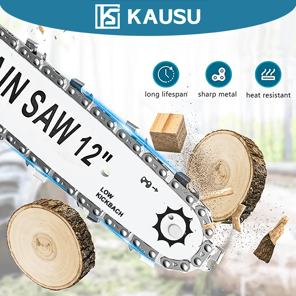 12Inch Brushless Electric Chainsaw 21V Cordless  Rechargeable Garden Cutting Logging Machine Power Tools For Makita 18V Battery