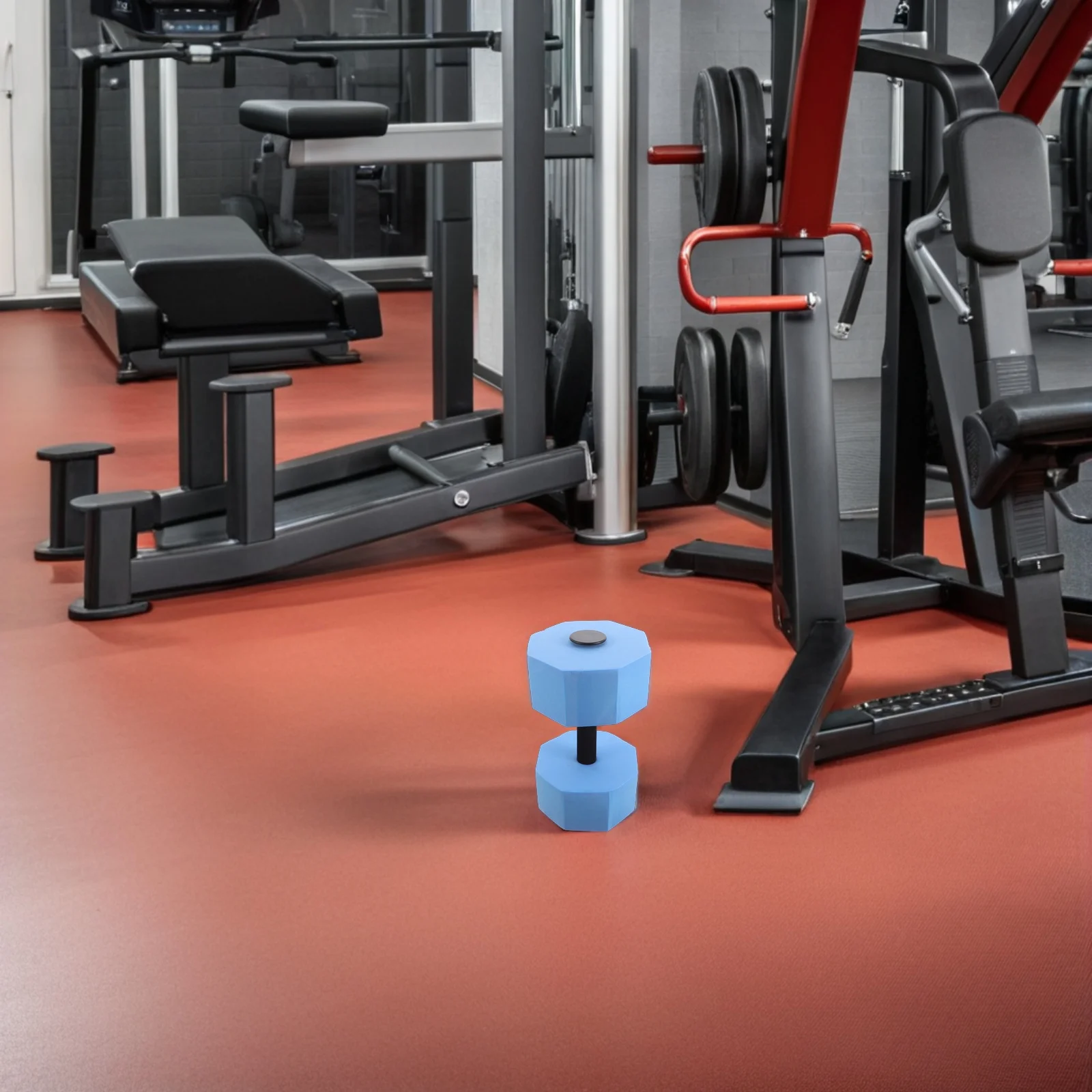 

1pc EVA Water Dumbbell Octagonal Pool Exercise Equipment for Men Women Kids Sports Fitness Training Aids Floating Weights