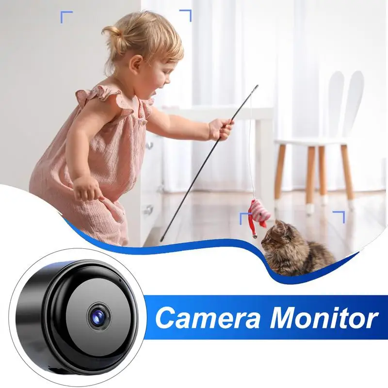 Wireless Cameras For Home Security 1080P HD WiFi Indoor Home Security Cameras Baby Pet Camera With Phone APP Auto Night Vision