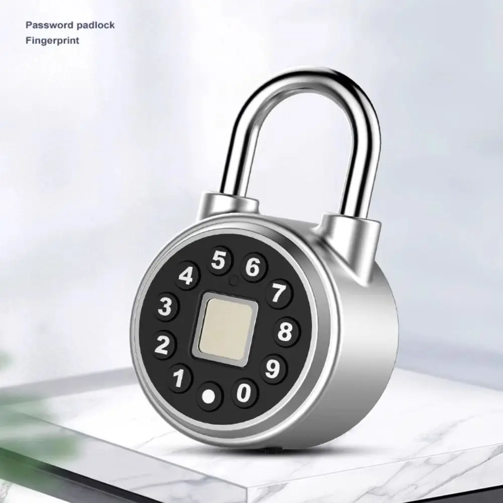 

Type C Charge Waterproof Fingerprint Padlock Easy Identification General Security Intelligent Biometric Padloc Touch Screen