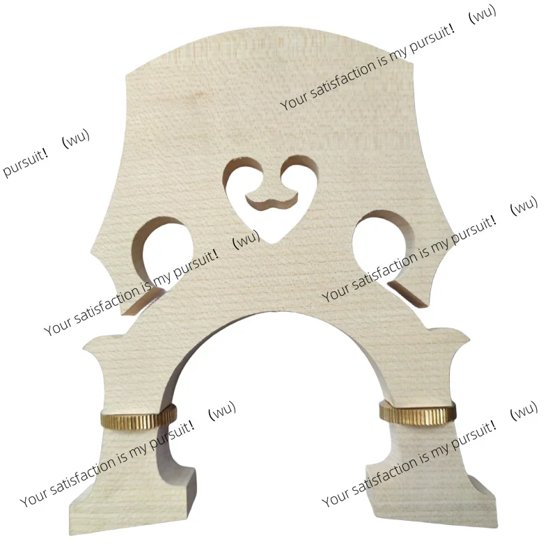 1 pc European materials maple adjustable Double Bass Bridge 4/4 3/4 1/2 1/4 size.Double Bass accessories