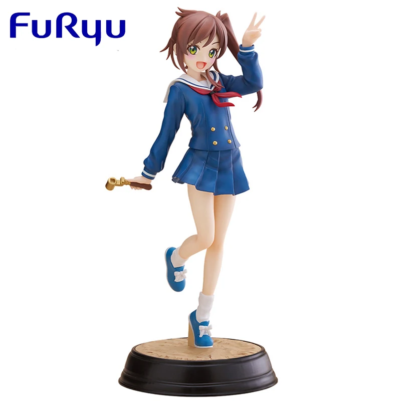 

Genuine Original FuRyu Shuumatsu Train Doko e Iku Chikura Shizuru Action Anime Figure Collectible Model Doll Ornament Gifts