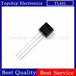 10-100pcs TL431 TO92 TL431A TO-92 431 new voltage regulator IC