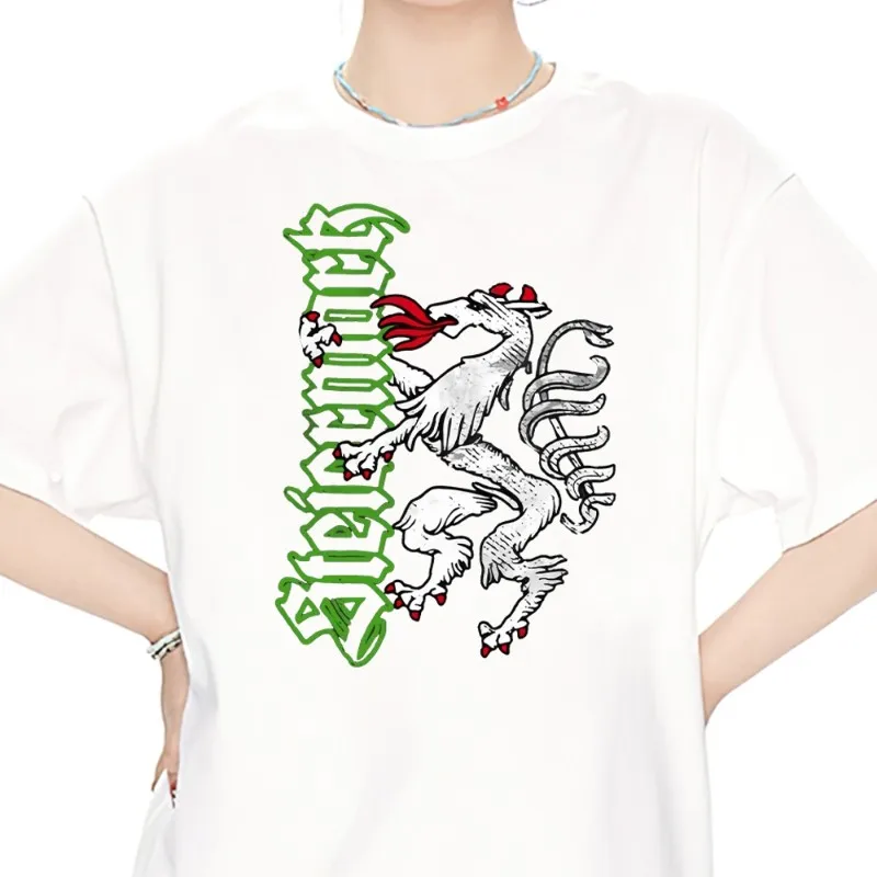 

Steiermark T Shirt Men Couple Combination Clothes Short Sleeve Collar Fashion Women Cotton