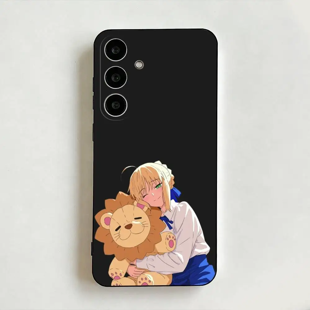 Artoria Pendragon Saber Fate  Phone Case For Samsung Galaxy A73,A72,A71,A70,A53,A52,Cover Others Soft Black Shell ll