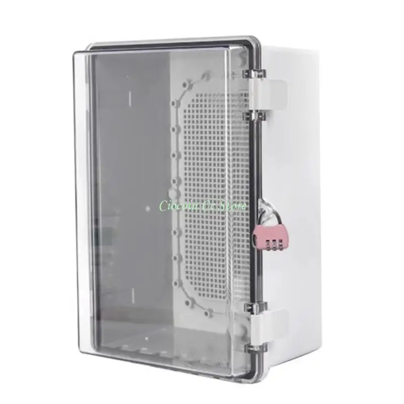 X90F Weatherproof Lockable Power Outlet Case Electrical Case For Exterior Use Camping