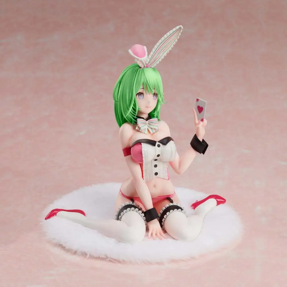 Official Genuine In Stock Unioncreative Pink Bunny Girl Figure Anime Model Boxed Toy
