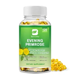 Evening Primrose Oil Capsules Immunity For Women Hormone Balance Clear Skin Beauty Female Reproductive Fitness