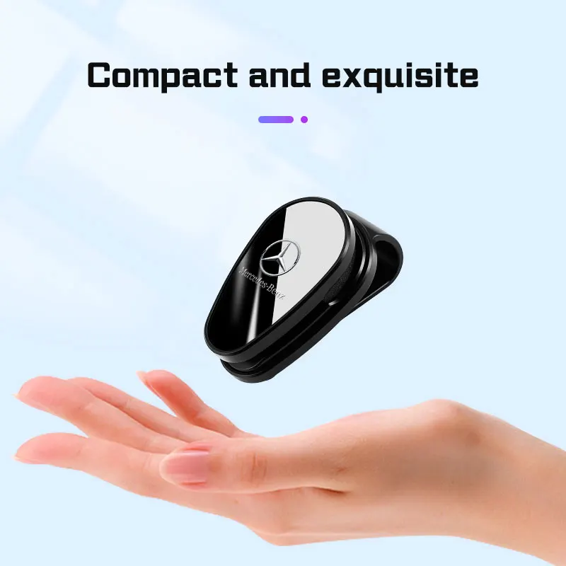 سيارة الشمس قناع نظارات كليب لمرسيدس بنز AMG W177 W205 W210 ABC E S G الفئة GLC CLE CLA GLS حامل النظارات الشمسية الملحقات