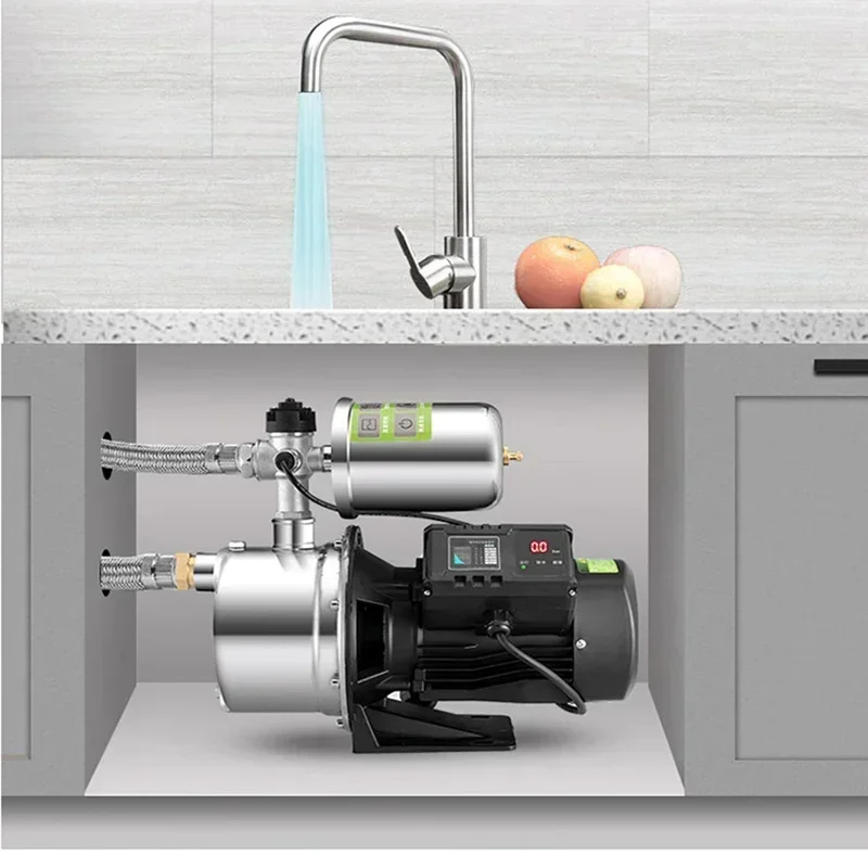 

New Stainless Steel Booster Pump, Household Automatic Tap Water, Silent Self-priming Pump, Silent Jet Pump, Pumping Pump
