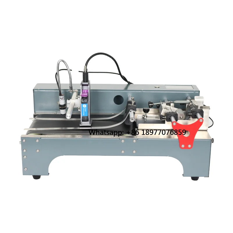 2026 New Semi-Automatic Mini Paging Conveyor Integrated Machine Fast Dry 600dpi Resolution Inkjet Printers Flex Portable Expirat
