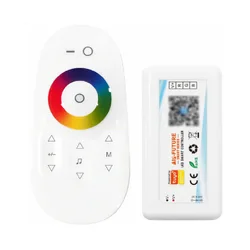 Tuya WiFi Smart LED Controller DC5V-24V RGB/RGBW/RGBCCT Single Color Dimmer LED Strip Remote Control Works with Alexa Google