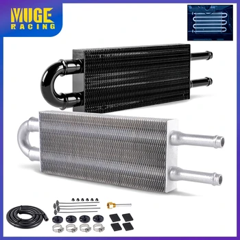 MUGE-2列オイルクーラーキット,カートランスミッションプレート,アルミニウムとフィン,自動手動ラジエーターコンバーター,osa020,新品