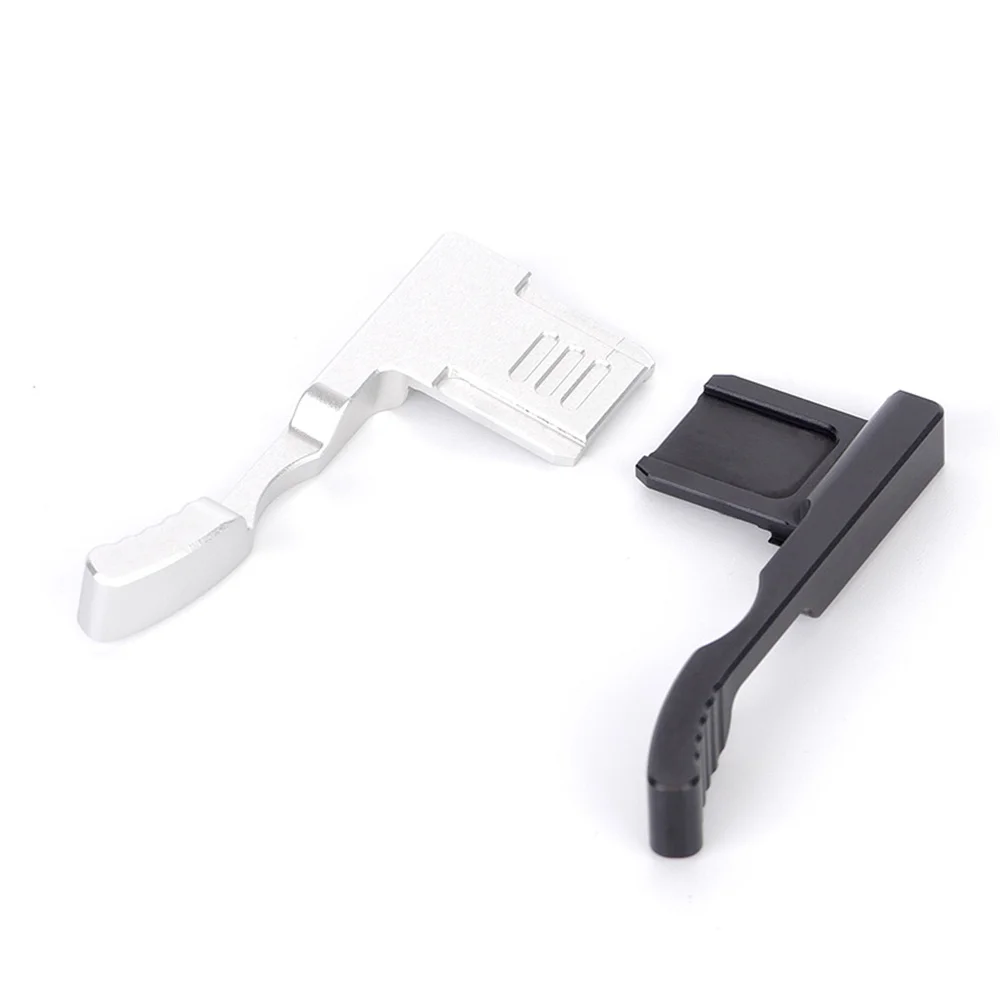 Aluminum Alloy Thumb-Up Hand Grip For Fujifilm X-E5 Hot Shoe Cover Secure Lock Ergonomic Design High Quality Camera Accessories