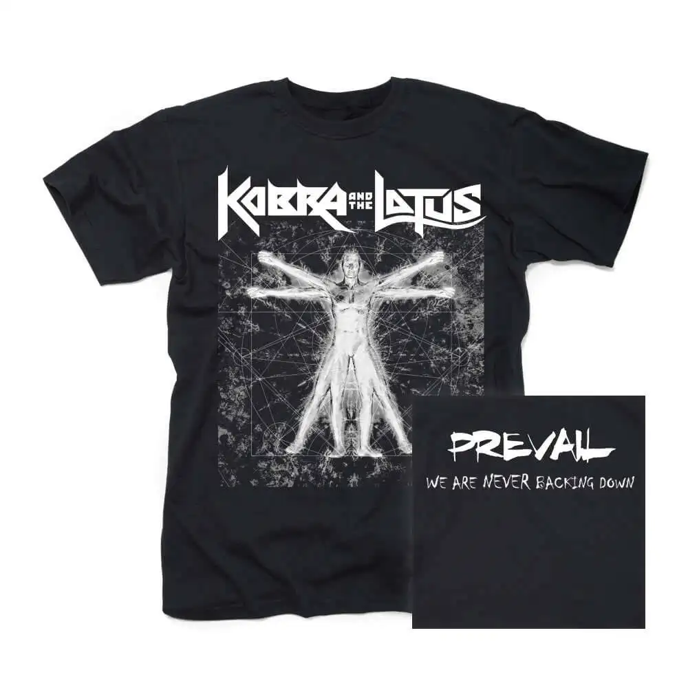 Kobra and The Lotus Prevail II Band T-Shirt 100% Cotton Graphic Tee Men Women Summer Streetwear Top