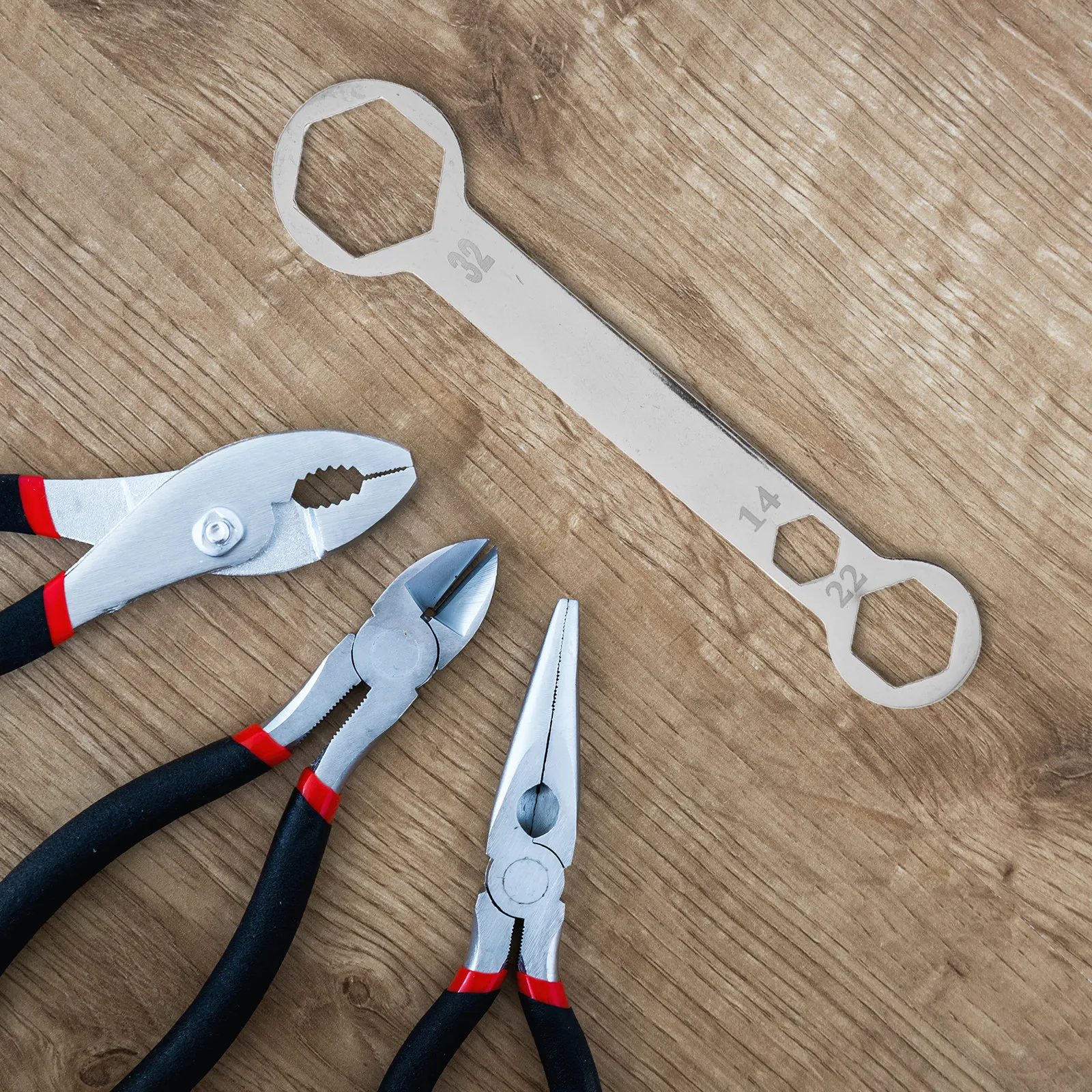 

Многофункциональный ключ для оси мотоцикла 32 мм, 22 мм, 14 мм, для передних и задних осей, из хромованадиевой стали, легкий, портативный, для обслуживания