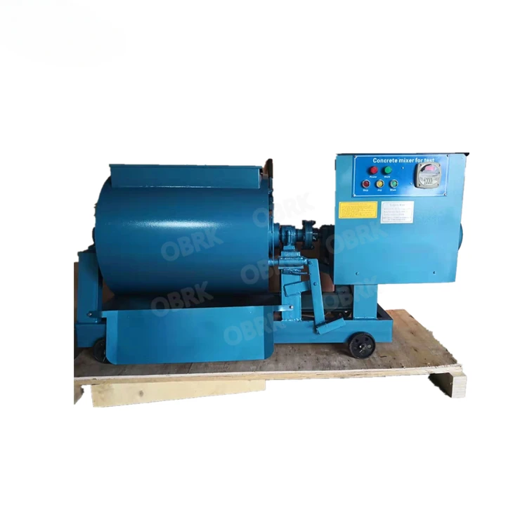 Factory Direct Sale Concrete Mixer Electric Horizontal Forced Type Laboratory Concrete Mixer