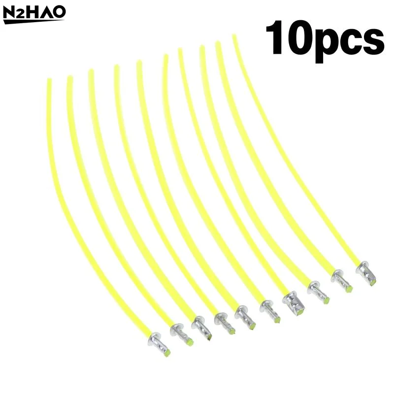 10PCs Garden Power Tool Accessories Trimmer Line 3.0*18.5cm Trimmer Line For Brush Cutter Trimmer Head