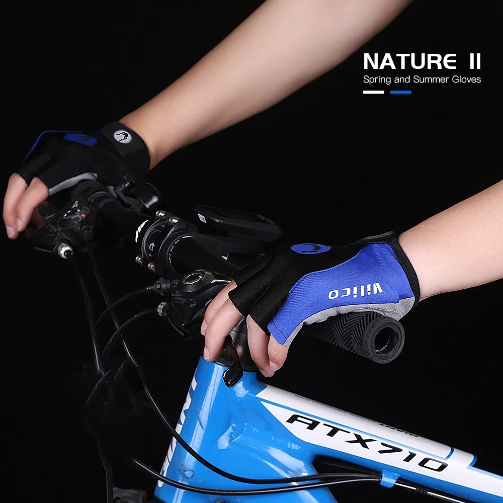 par de guantes de ciclismo, guantes para bicicleta de montaña