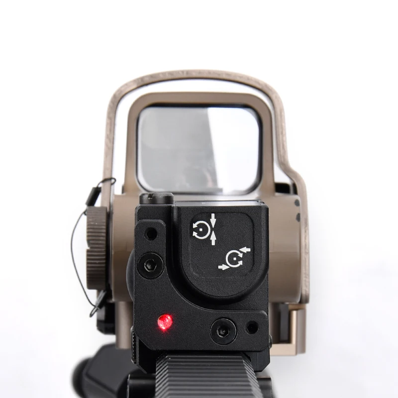 WADSN PERST-1 RED/GREEN/BLUE VIS Sight Aluminum P-1 Airsoft Outdoor Aiming With Pressure Switch 2.5 Plug Fit 20mm Picatinny