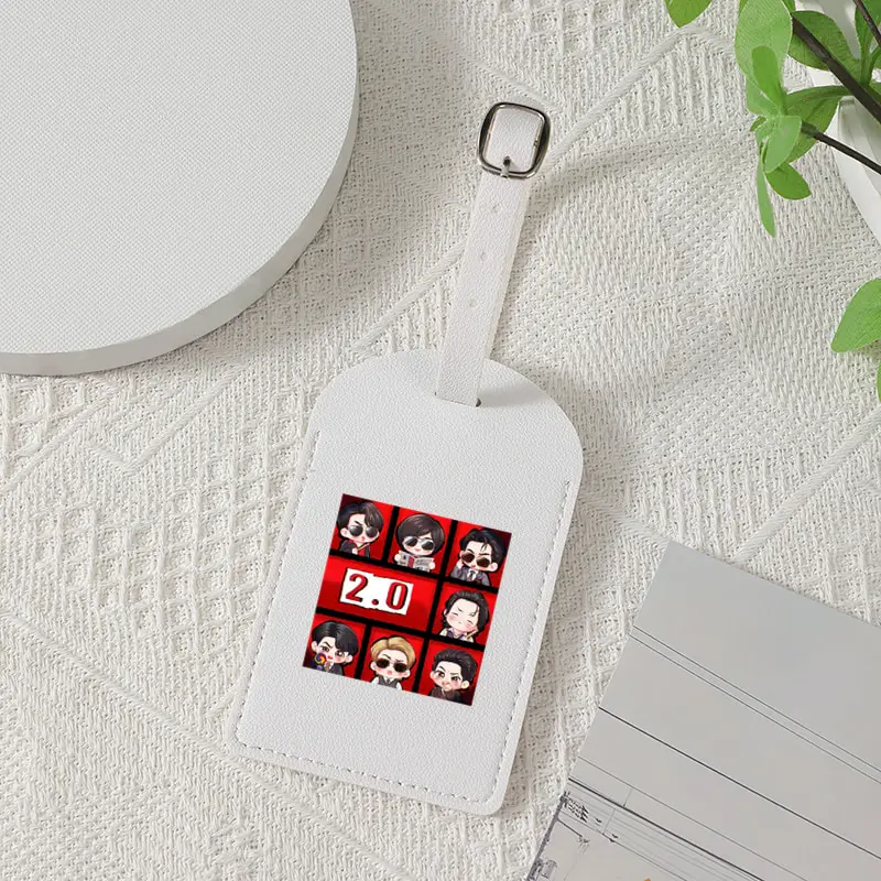 Luggage Tag PU Material Designed To Be A Sturdy Id Tag for Your Travel Bags Ideal Arirang 2 0 World Tour 2026 Kpop Fan Gift