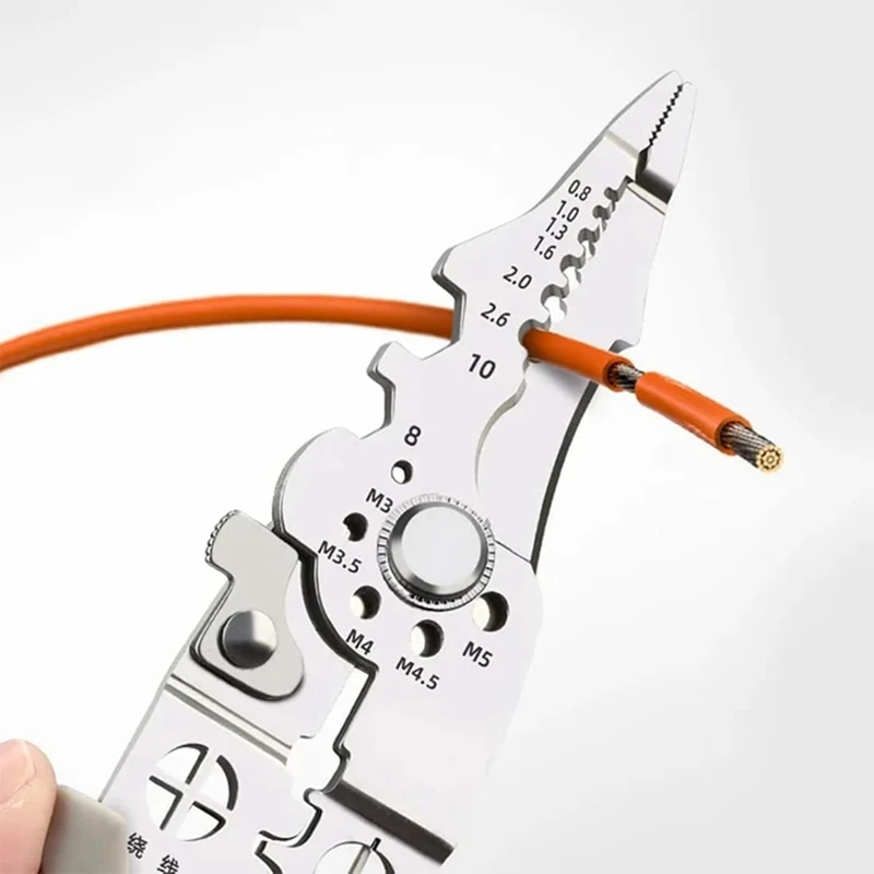 Multifunctional Wire Stripper Crimper Cable Cutter Pliers, Multifunctional Wire Stripper Crimper Cable Cutter Plier