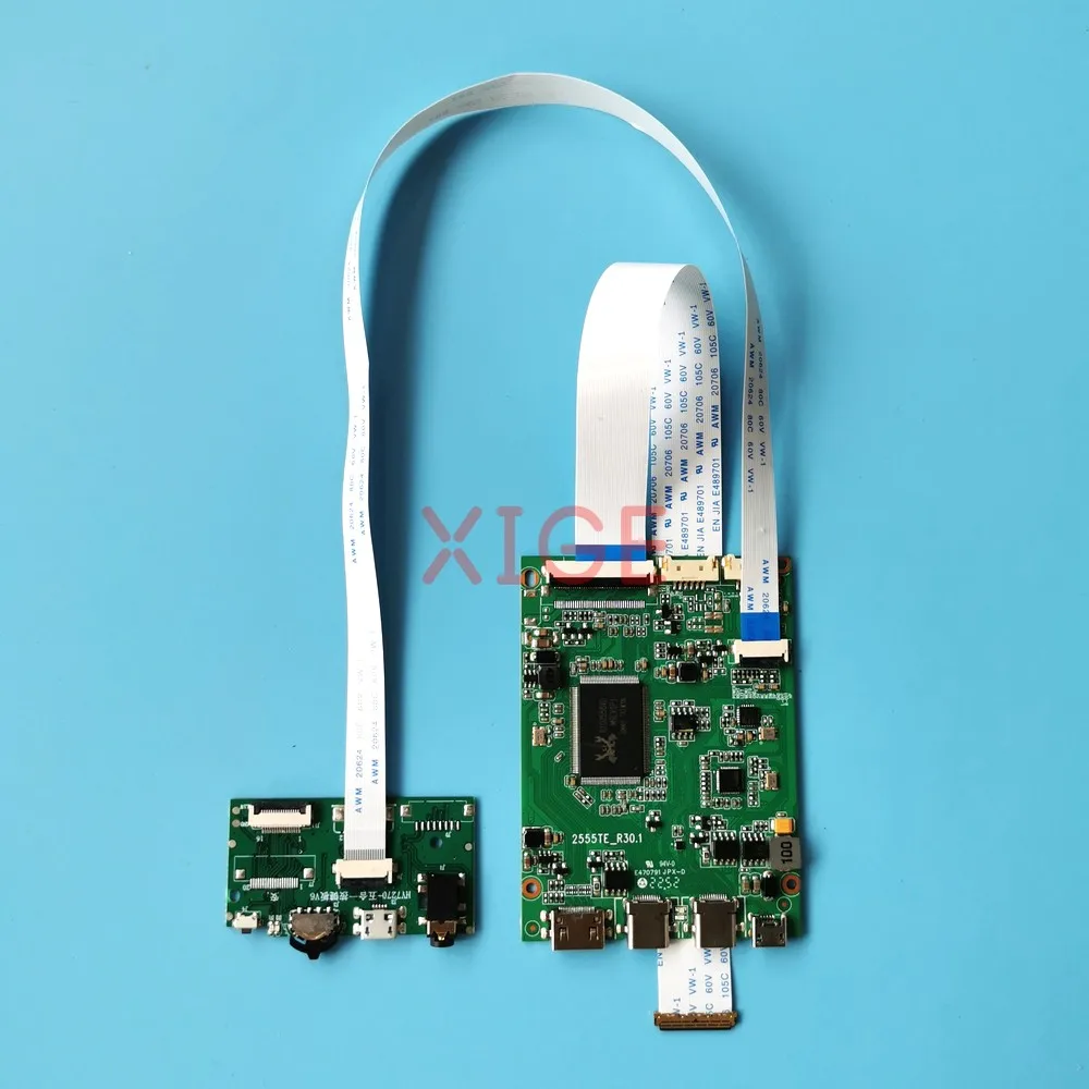 

Плата драйвера ЖК-контроллера для LP173WF4-SPD1 LP173WF4-SPF2 DIY Kit 17,3 "Mini-HDMI 1920x1080 2TYPE-C матрица ноутбука EDP 30-контактный