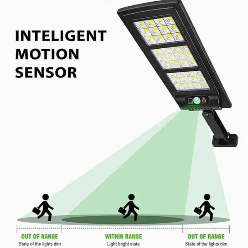 Imagem -05 - Impermeável Solar Led Street Light com Sensor de Movimento Pir Lâmpada de Controle Remoto Inteligente Segurança do Jardim ao ar Livre Luz de Parede 800w 6000k