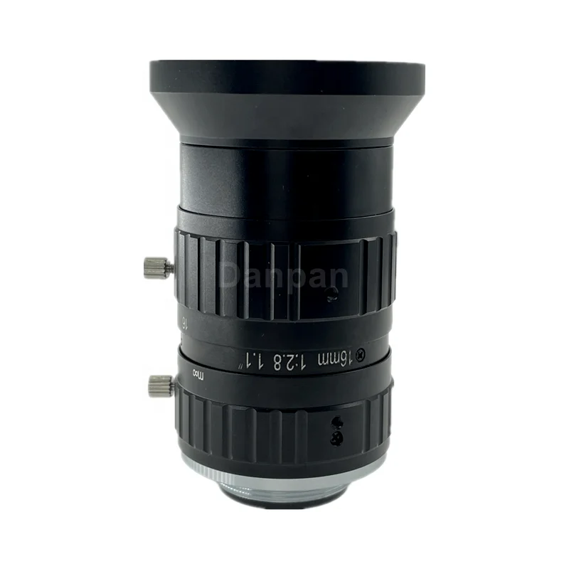 25-мегапиксельный 16-миллиметровый объектив с фиксированным фокусным расстоянием и креплением C, 1,1-дюймовый объектив для камеры, подходящий для промышленного осмотра и машинного зрения