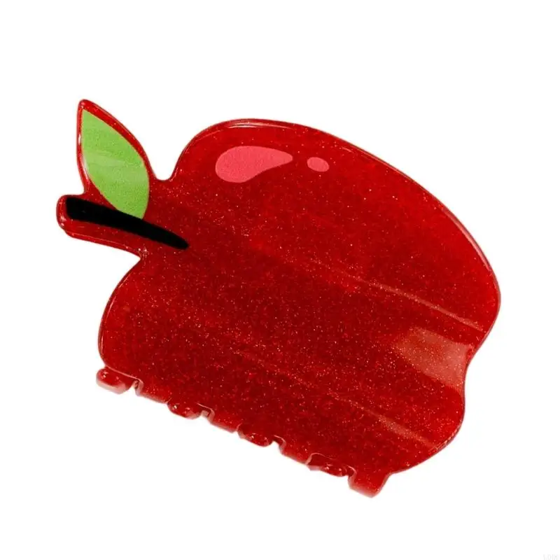 Glitter Claw Hair Clip Barrettes for Half-Up Hair, Home Grooming and Daily Wear Y166