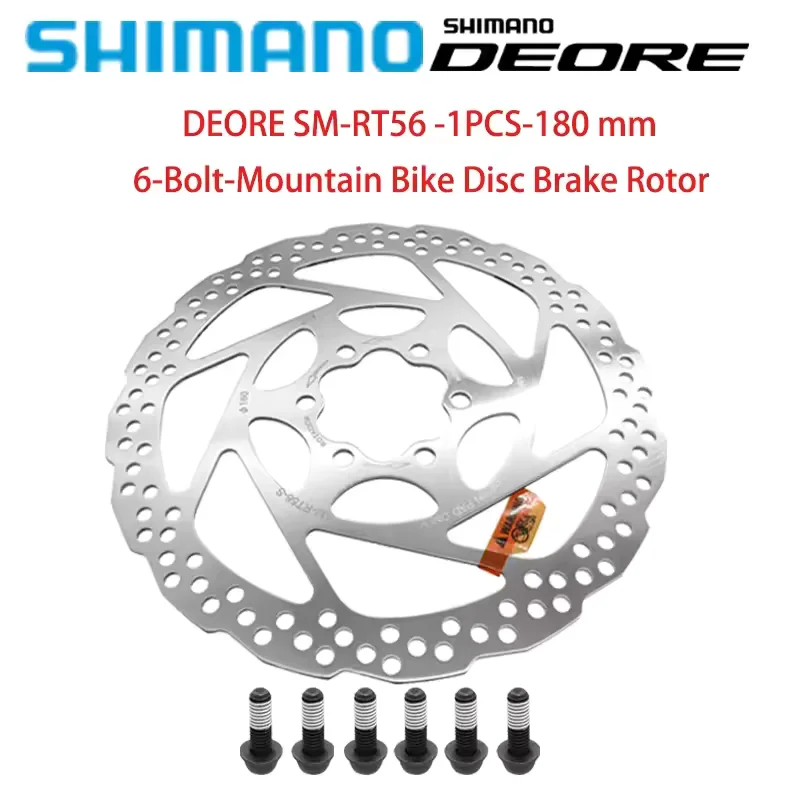 

SHIMANO DEORE SLX SM RT56 Disc Brake Rotor 160/180mm Bicycle Brake Disc MTB Hydraulic Brake Disc Rotor Road Mountain Bike Parts