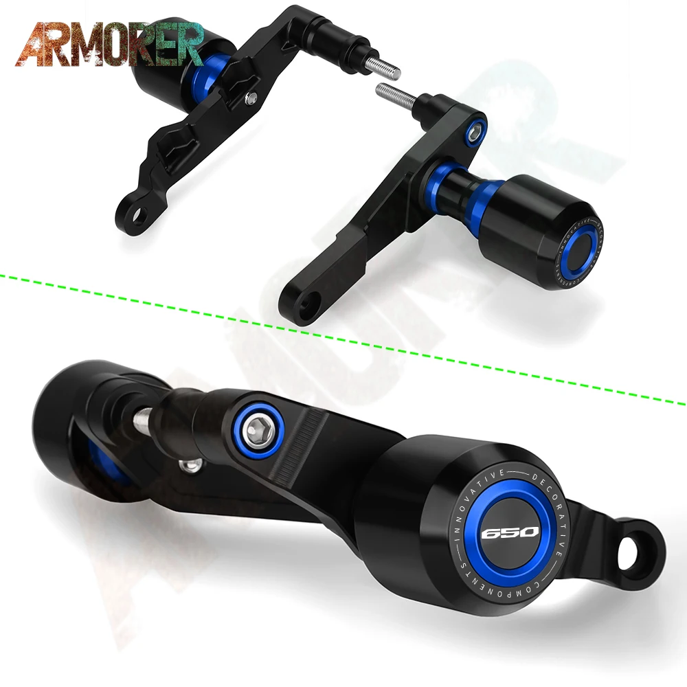 

Motorcycle Accessories CNC Aluminum Engine Falling Crash Pad Protector For Honda CB 650 R CBR650R CB650 cbr650r cb650 2024-2025