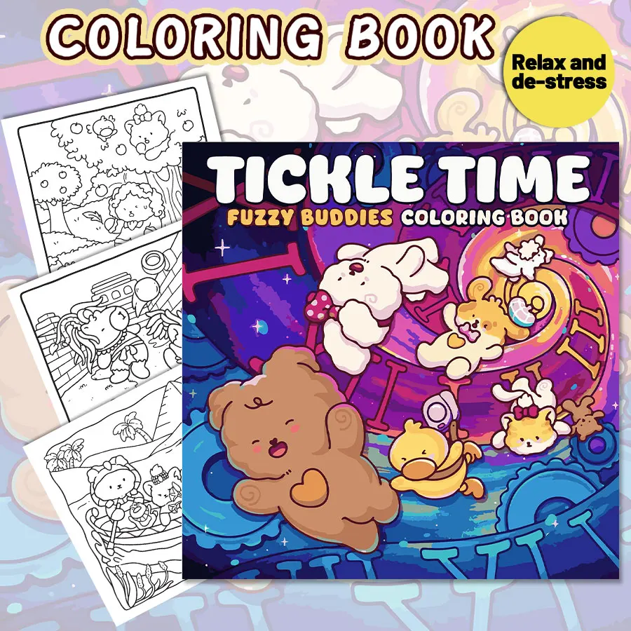 Adult Coloring Books Diverse Cozy Scenes, Fun Stress - Relieving Coloring for Family Creativity at Home