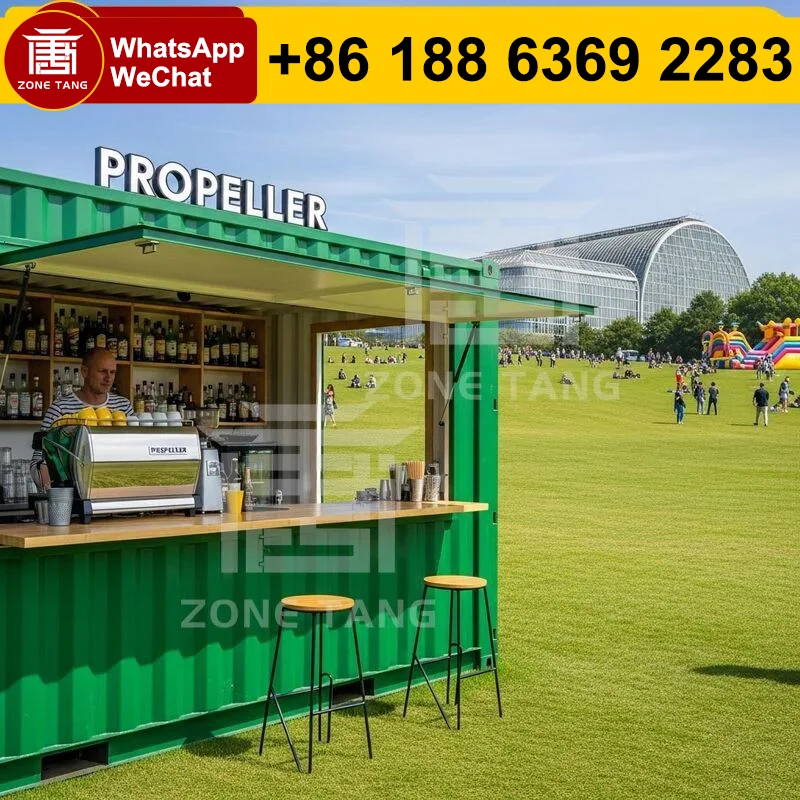 Shipping Container Factory Custom 20ft Luxury High Quality Eco-Friendliness Hot Sale Price Prefab Customize Design Prefabricated