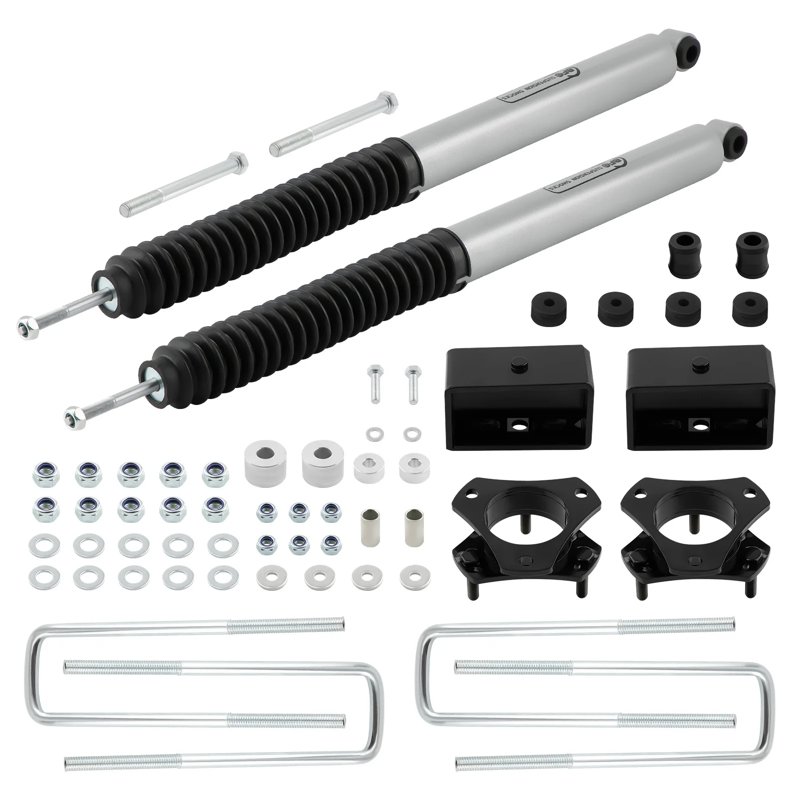 

3" Front + Rear Lift Kit w/ Shocks For Toyota Tacoma 2005-2023 Diff Drop Spacers