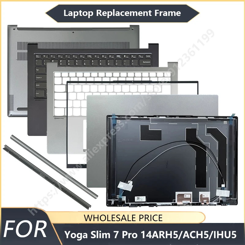 

NEW For Yoga Slim 7 Pro 14ARH5/14ACH5/14IHU5 xiaoxin Pro 14 2021 Laptop LCD Back Cover/Hinge/Palmrest/Bottom /Case/Keyboard
