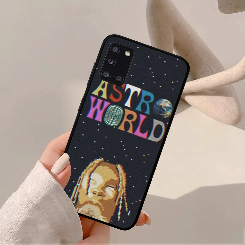 Rapper Travis Scott Astro World Phone Case For Samsung A 10 11 12 13 20 21 22 30 31 32 40 51 52 53 70 71 72 73 91 13 shell