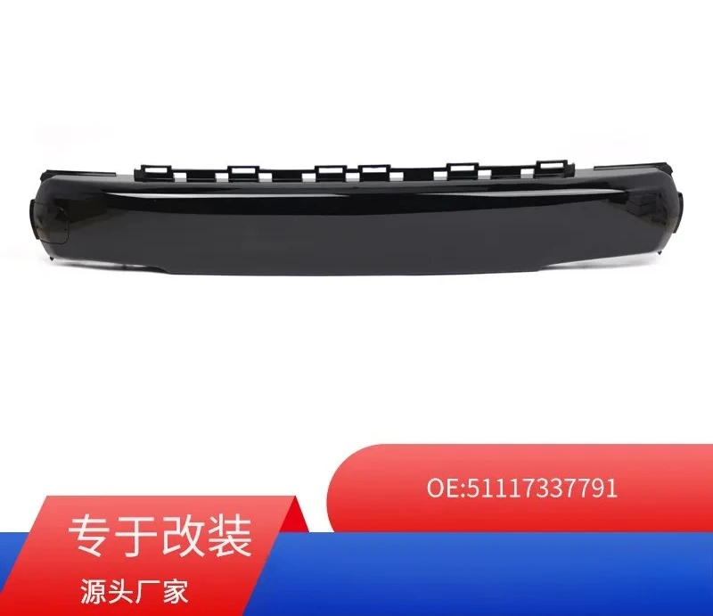 For BMW MINI F55 Front Bumper Trim License Plate Holder Cover 51117337791 Exterior Car Styling Accessory Replacement Part
