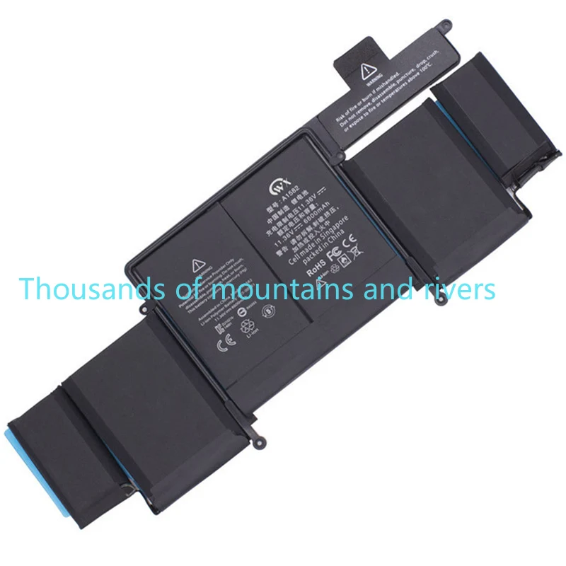 

A1493 A1582 A1502 Laptop Battery 6330mAh 11.34V 71.8WH for Apple MacBook Pro 12 inch Retina A1493 Early 2015,Mid 2014, Late 2013