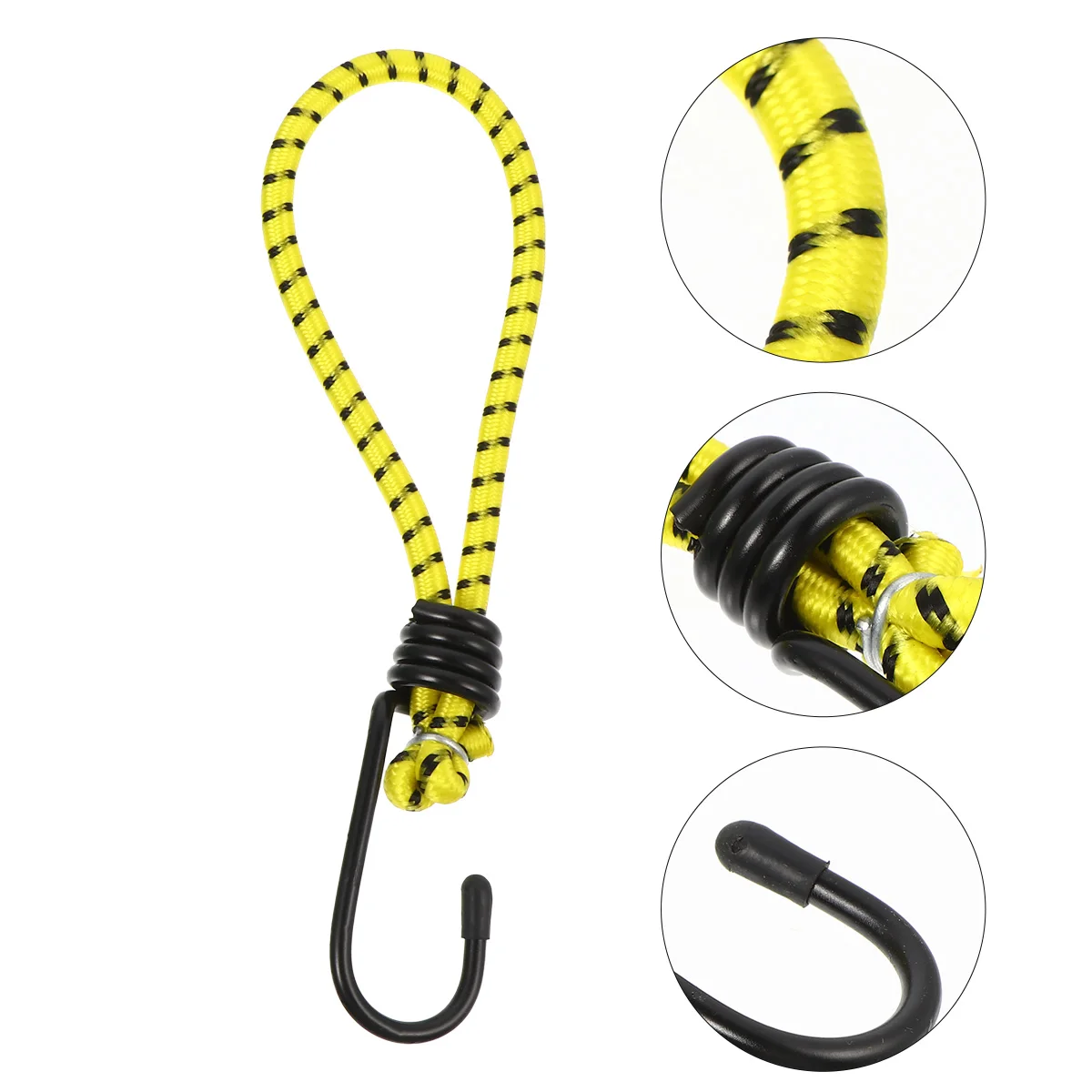 

10 Pcs Tent Rope Fixed Guy Ropes Camping Accessories Supplies Binding Strap Hook Buckle Elastic