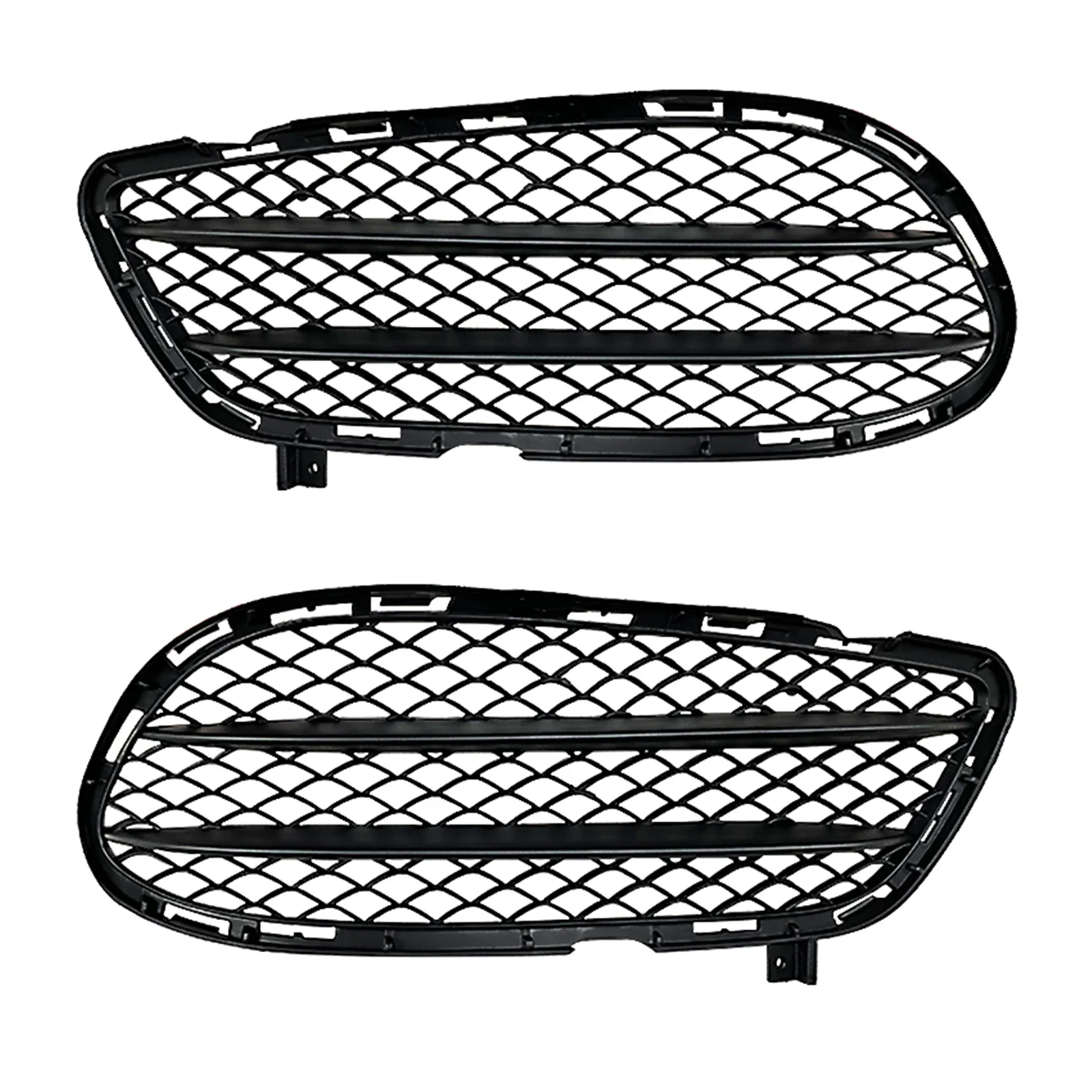 New! For Mercedes Benz CLS C218 CLS260 300 2015-2017 AMG Front Bumper Fog Light Lamp Intake Frame Grill Air Vent Cover Trim Gril