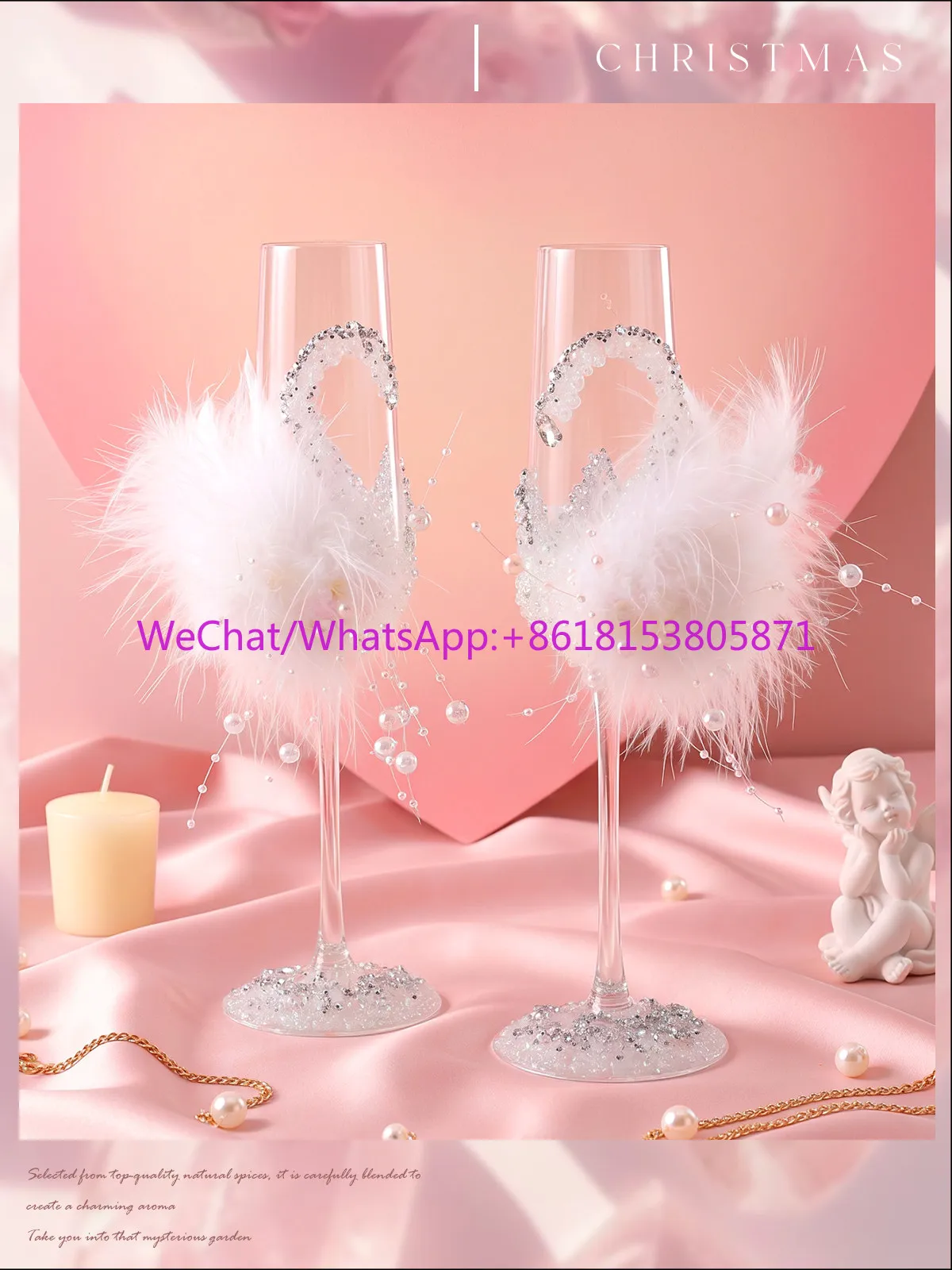 High-end wedding gifts for newlyweds and brides, handmade DIY toasts and cup sets