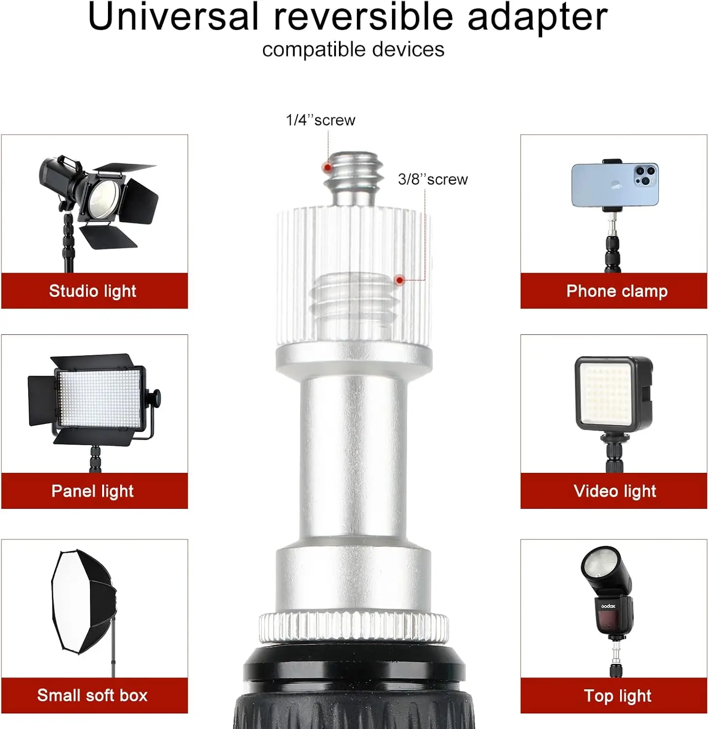 BESNFOTO Carbon Fiber Light Stand 220cm 8kg, Travel Photo Video, Compatible Softbox/Umbrella with Case