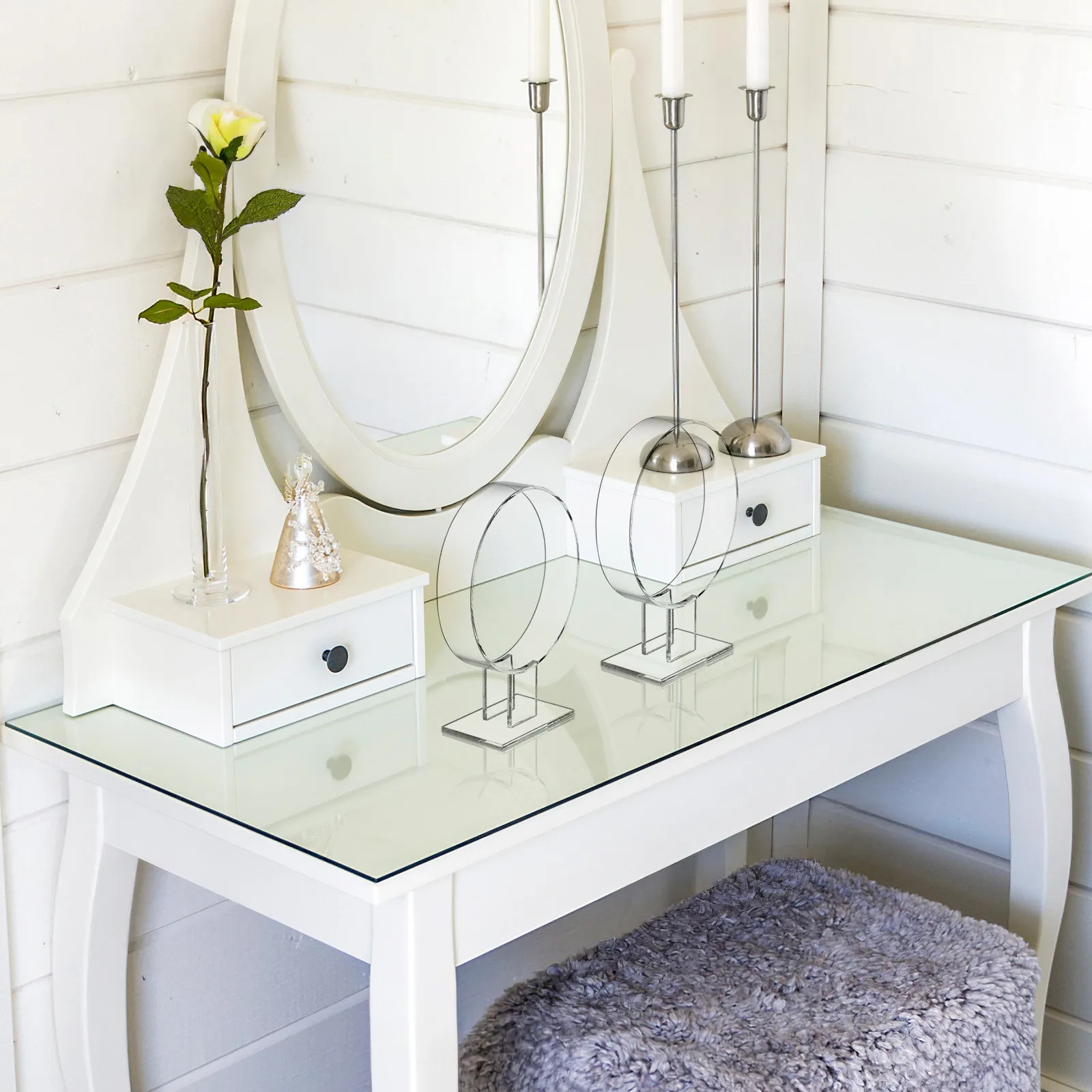 

Набор из 2 акриловых подставок для демонстрации повязок для волос, прозрачные держатели-органайзеры для ободков, для магазинов аксессуаров для волос, бутиков, органайзер для головных уборов