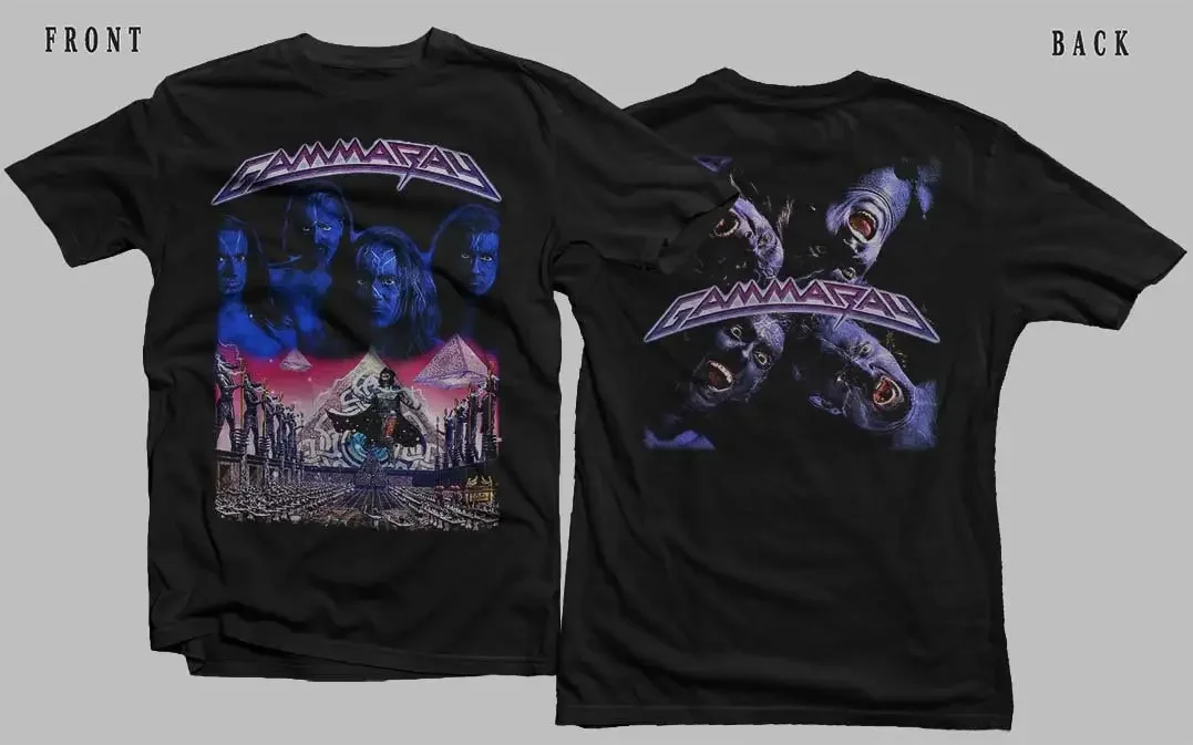 New Dtg Printed T-Shirt - Gamma Ray - Power Plant - Size- S,M,L,Xl,2-3-4-5-6-7Xl