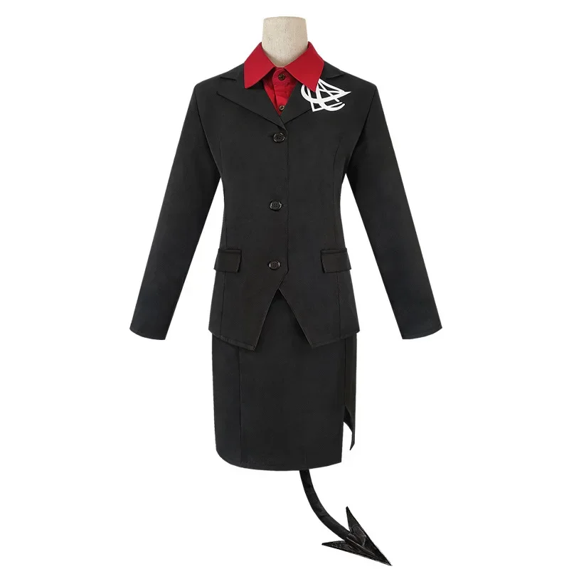 Game Cosolay Costumes Helltak Uniform Lucifer Costumes The CEO Of Hell Skirt / Coat / Shirt / Tail Anime Women Costumes