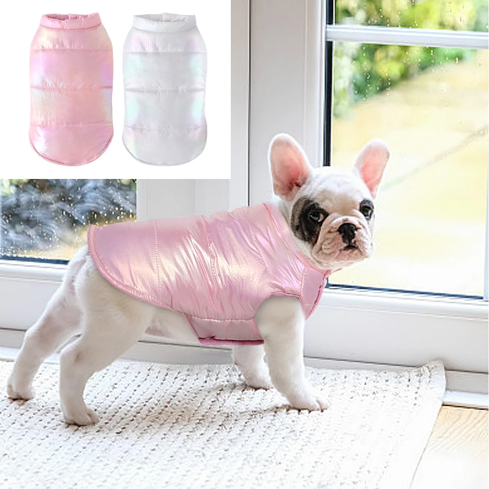 Waterproof Dog Clothes For Small Dogs Spring Autumn Puppy Cat Vest Shih Tzu Chihuahua Clothing French Bulldog Jacket Pug Coats