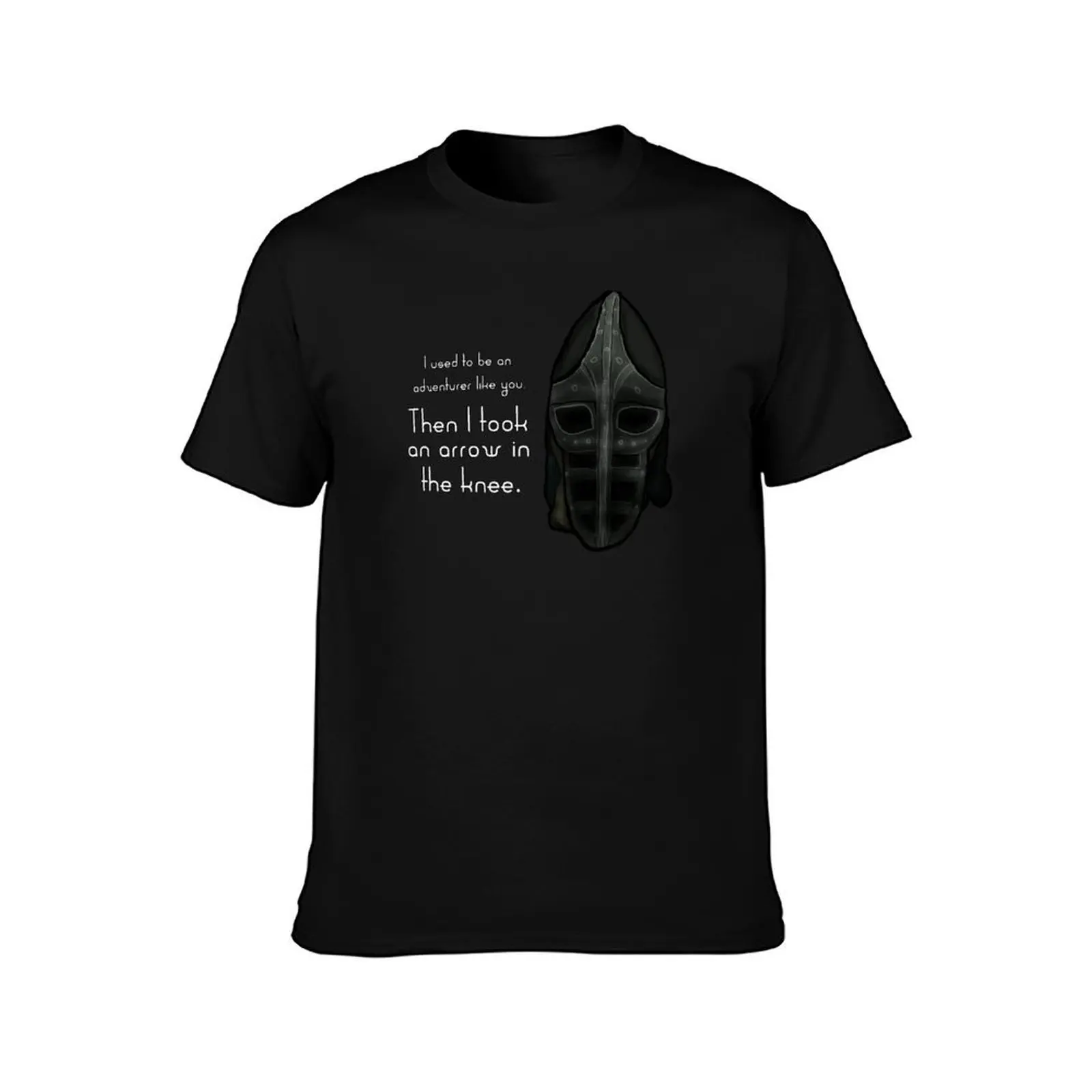 Then I Took an Arrow in the Knee T-Shirt Breathable Basic Cotton T-Shirt