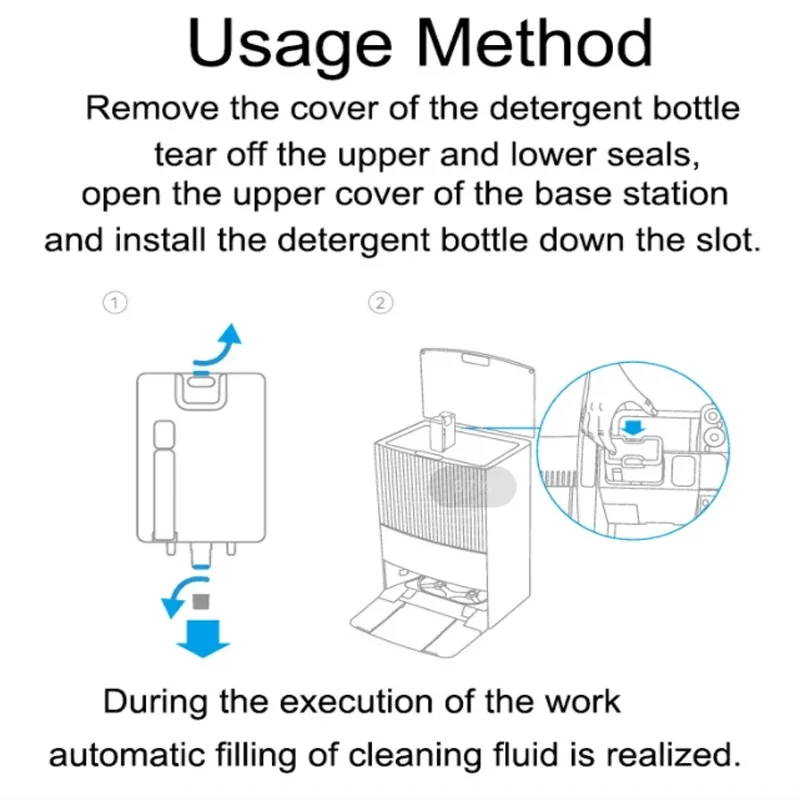 Original Dreame L20 ultra L30 ultra Special Floor Cleaner 450ml  aspiradora de mano  가전제품  robot